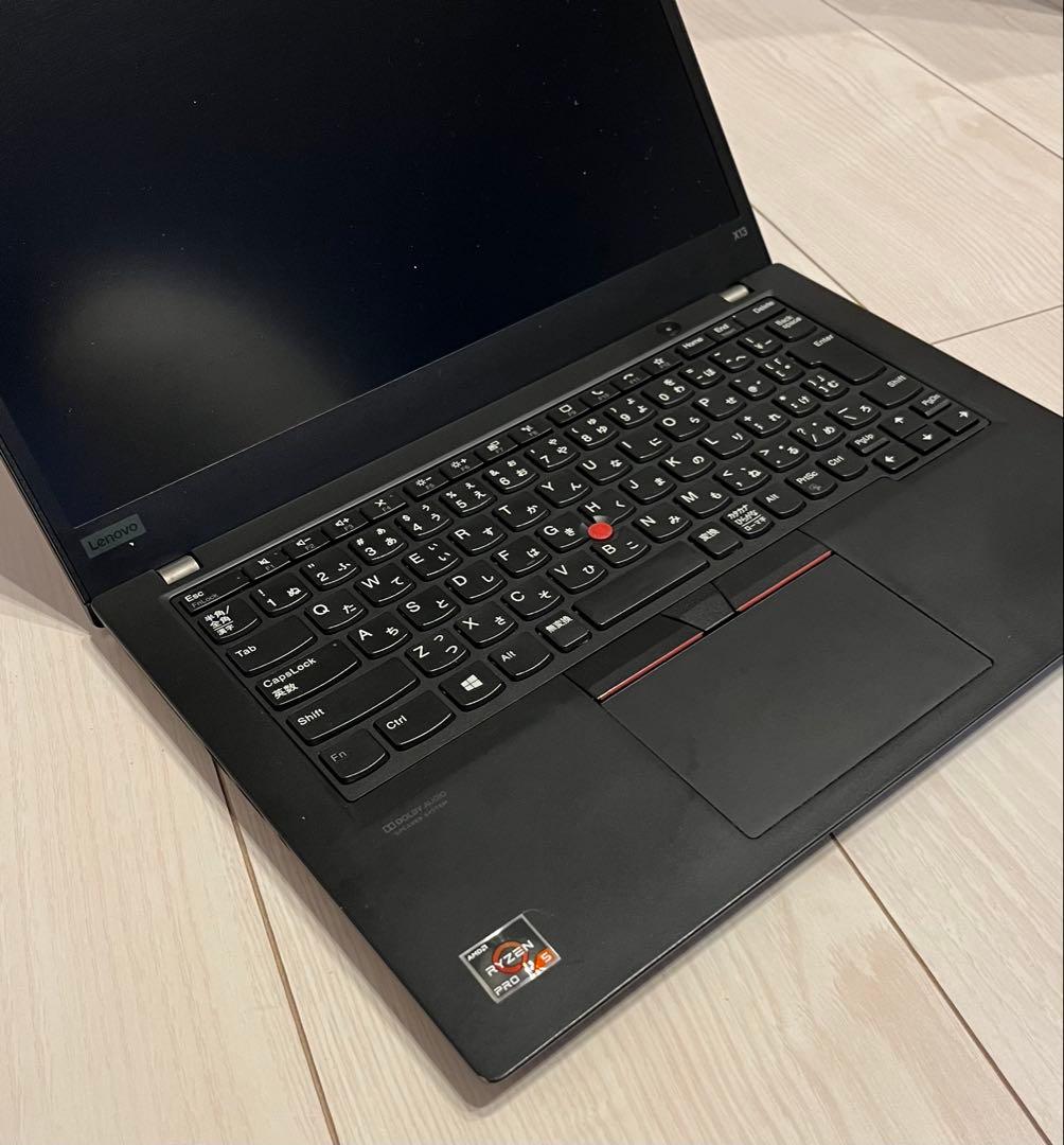 Windowsノート本体 ThinkPad X13 (AMD) Ryzen 5 PRO 4650U