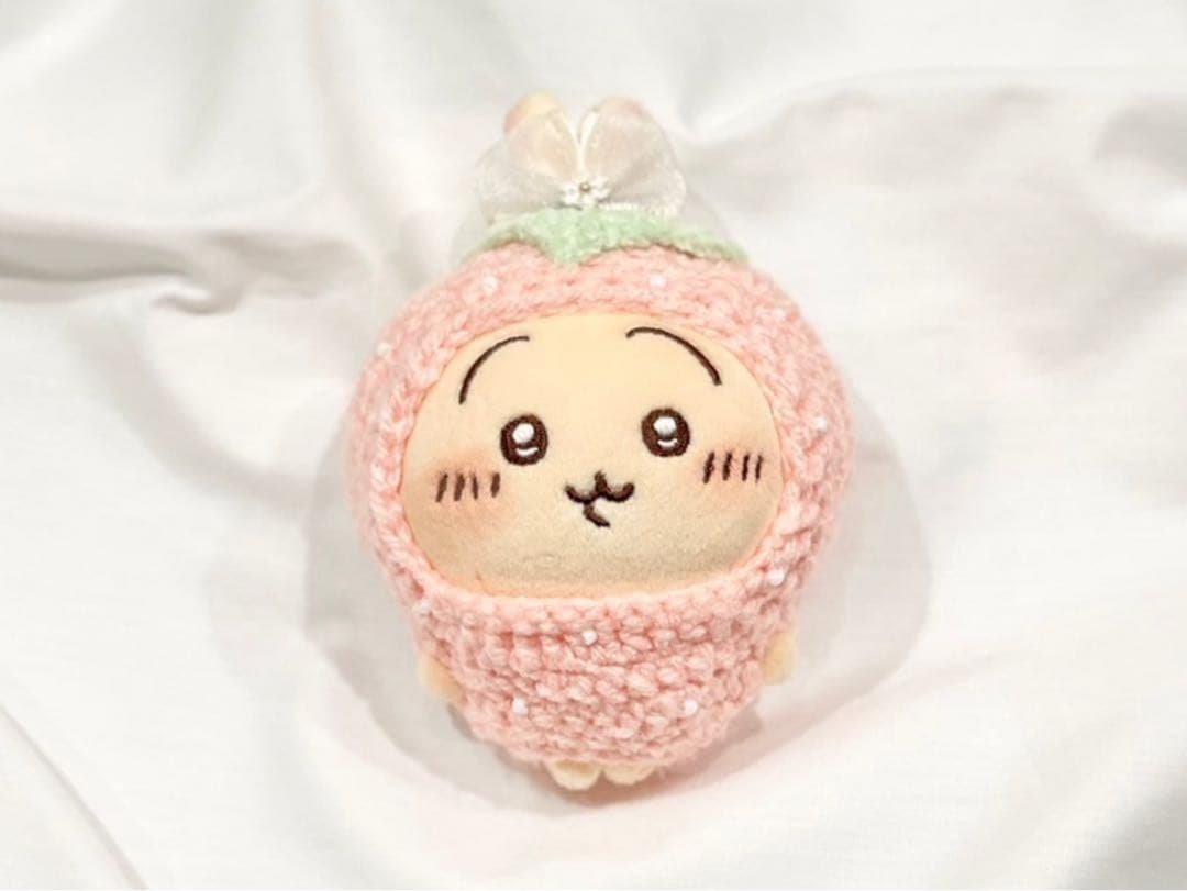 ❁《 ちいかわ もちっとぷちミニマスコット 》❁ いちご ぬい服 オーダー用出品