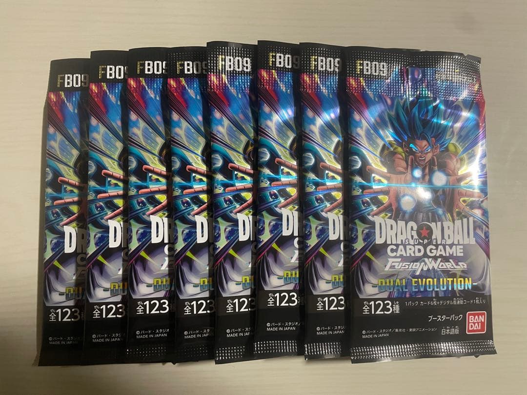 フュージョンワールド　新弾　未開封74パック　ドラゴンボール