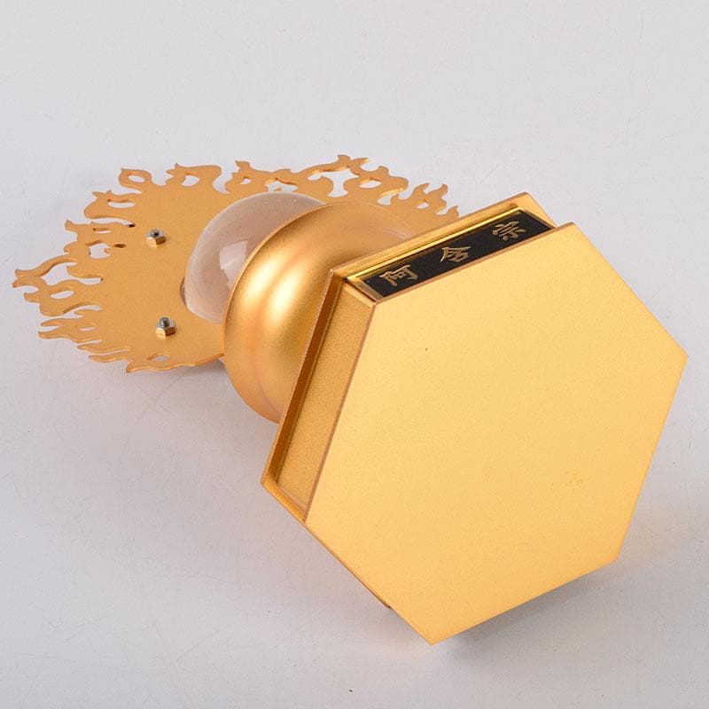 ヒデ　仏教美術　阿含宗　二大龍王守護　如意宝珠御宝塔　共箱　C　8890