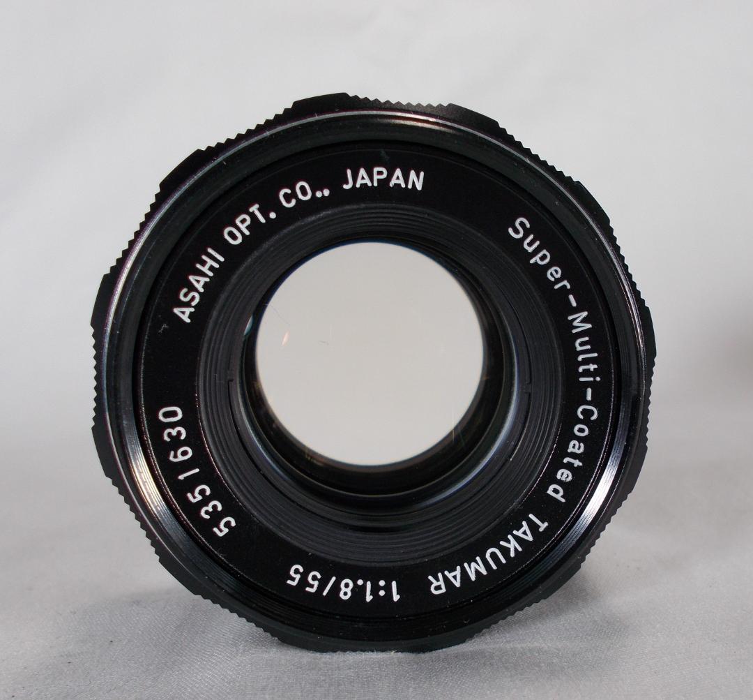 フィルムカメラ 整備済 完動品　Pentax SP + f/1.8　R178