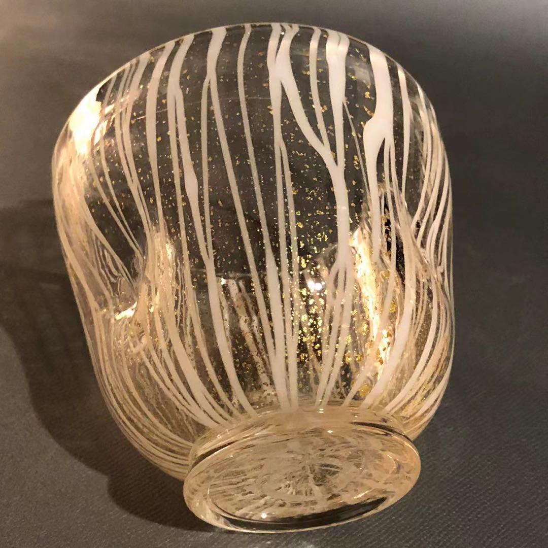 玻璃の匠 吉田勝美作　 硝子製 美品　ヴェネツィアガラス技巧