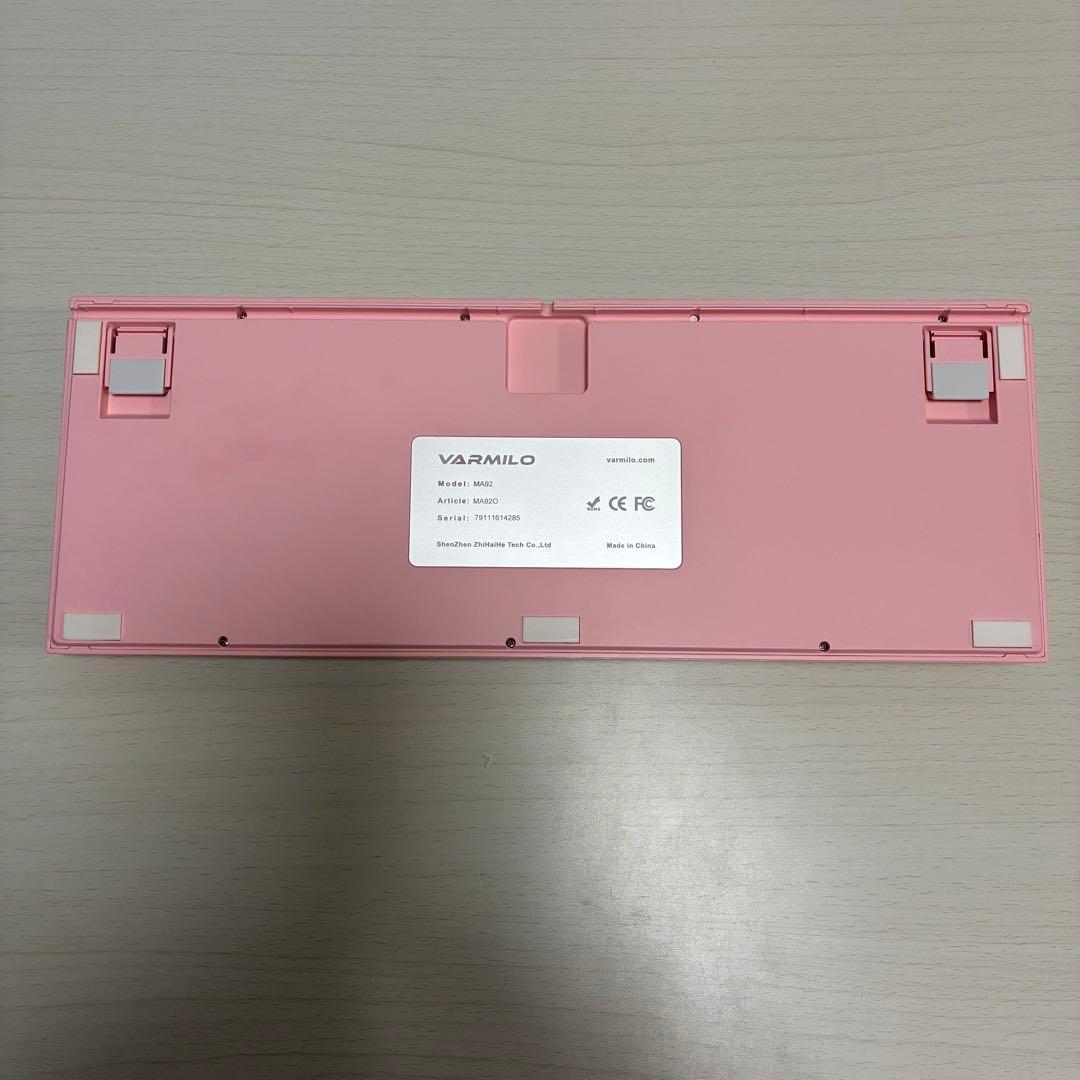 Varmilo 桜 Sakura キーボード（サクラ軸/静電容量/JIS配列）