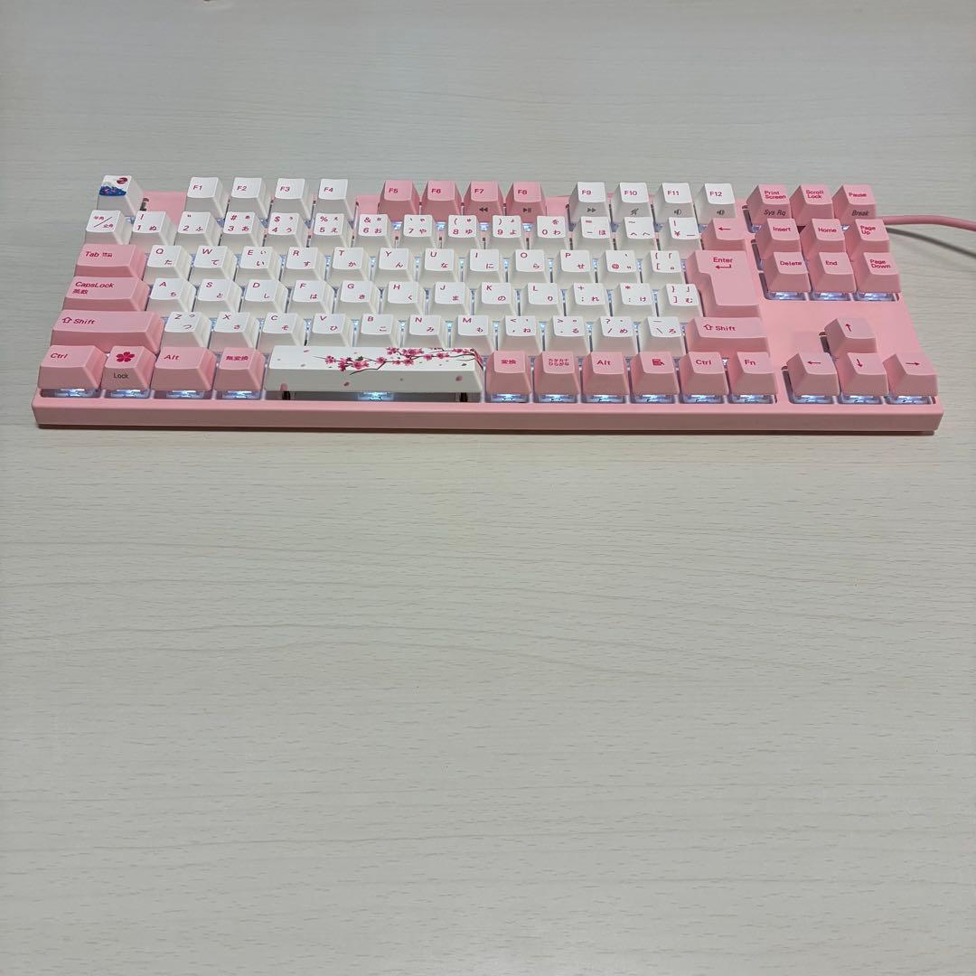 Varmilo 桜 Sakura キーボード（サクラ軸/静電容量/JIS配列）