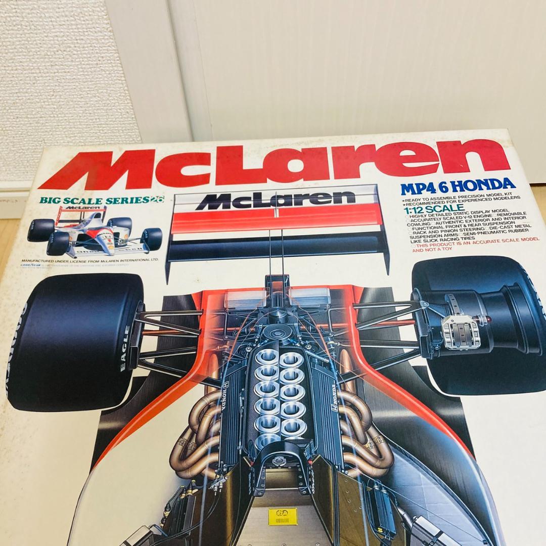 未組立 TAMIYA 1/12 マクラーレン MP4/6 ホンダ F1