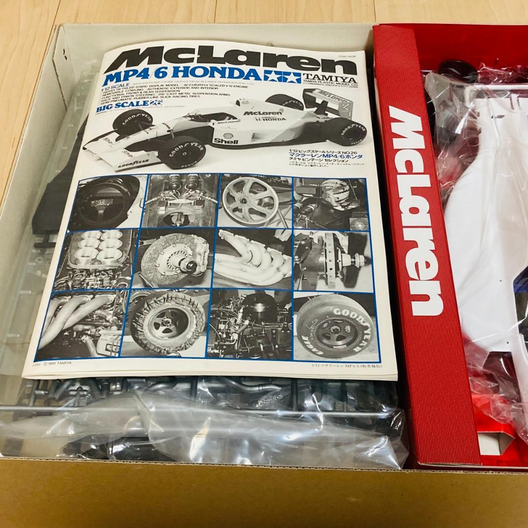 未組立 TAMIYA 1/12 マクラーレン MP4/6 ホンダ F1