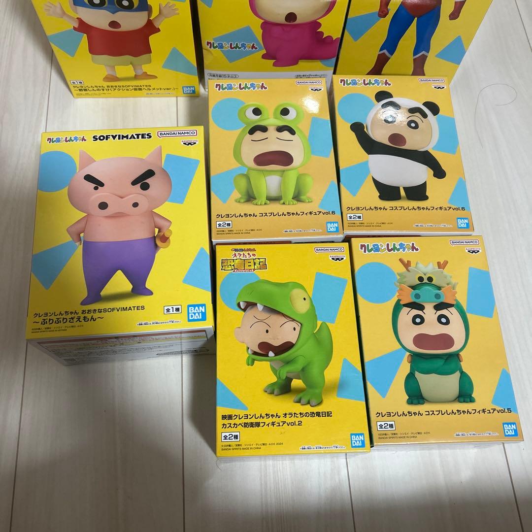クレヨンしんちゃん フィギュア9体セット