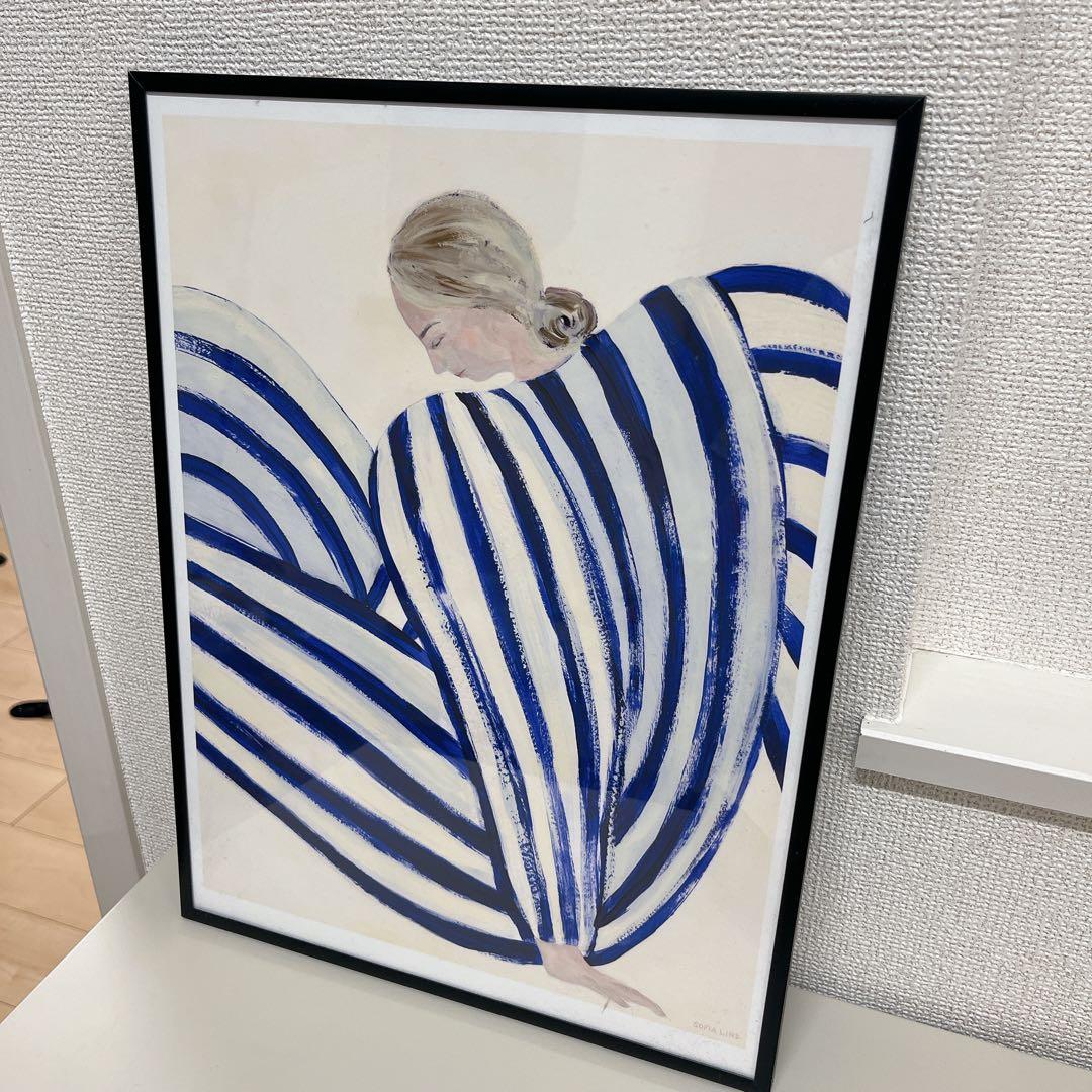 Sofia Lind ソフィアリンド アートポスター フレーム付き