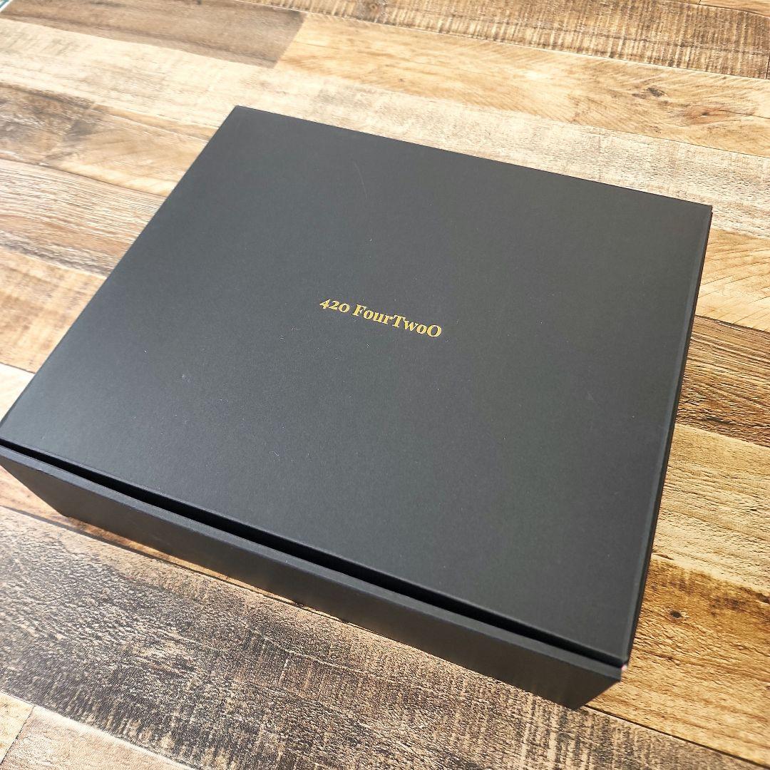 ②【新品未使用】420 FourTwoO レザートレイ レッド