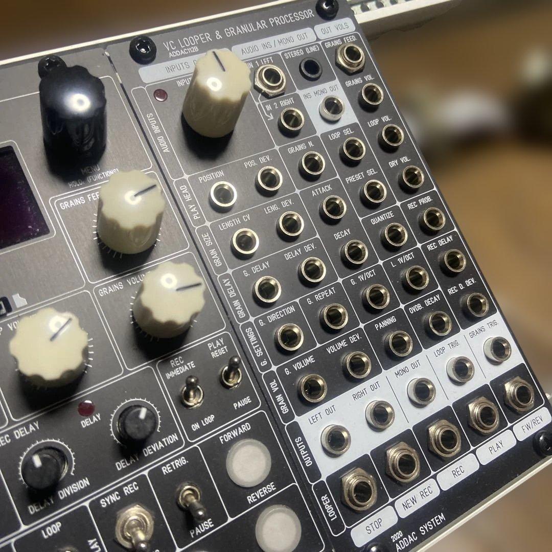 鍵盤楽器 ADDAC112 VC Looper & Granular Processor