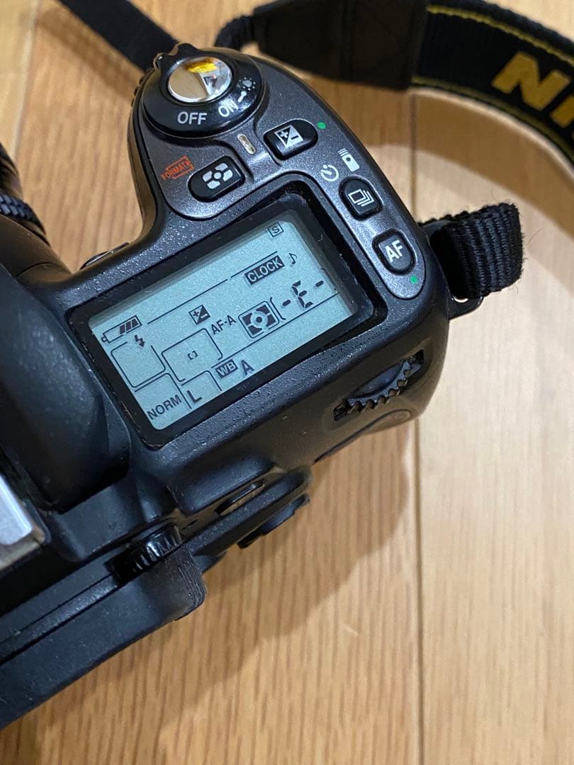 Nikon D80 CCDデジタル一眼レフAF ニッコール35-80 動作品※注