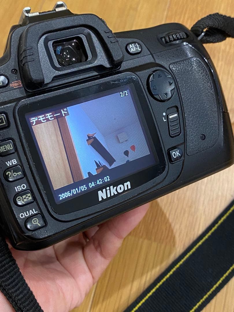 Nikon D80 CCDデジタル一眼レフAF ニッコール35-80 動作品※注