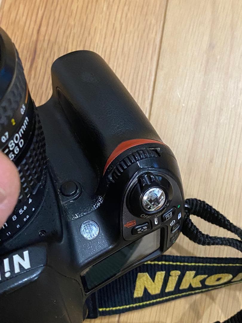 Nikon D80 CCDデジタル一眼レフAF ニッコール35-80 動作品※注