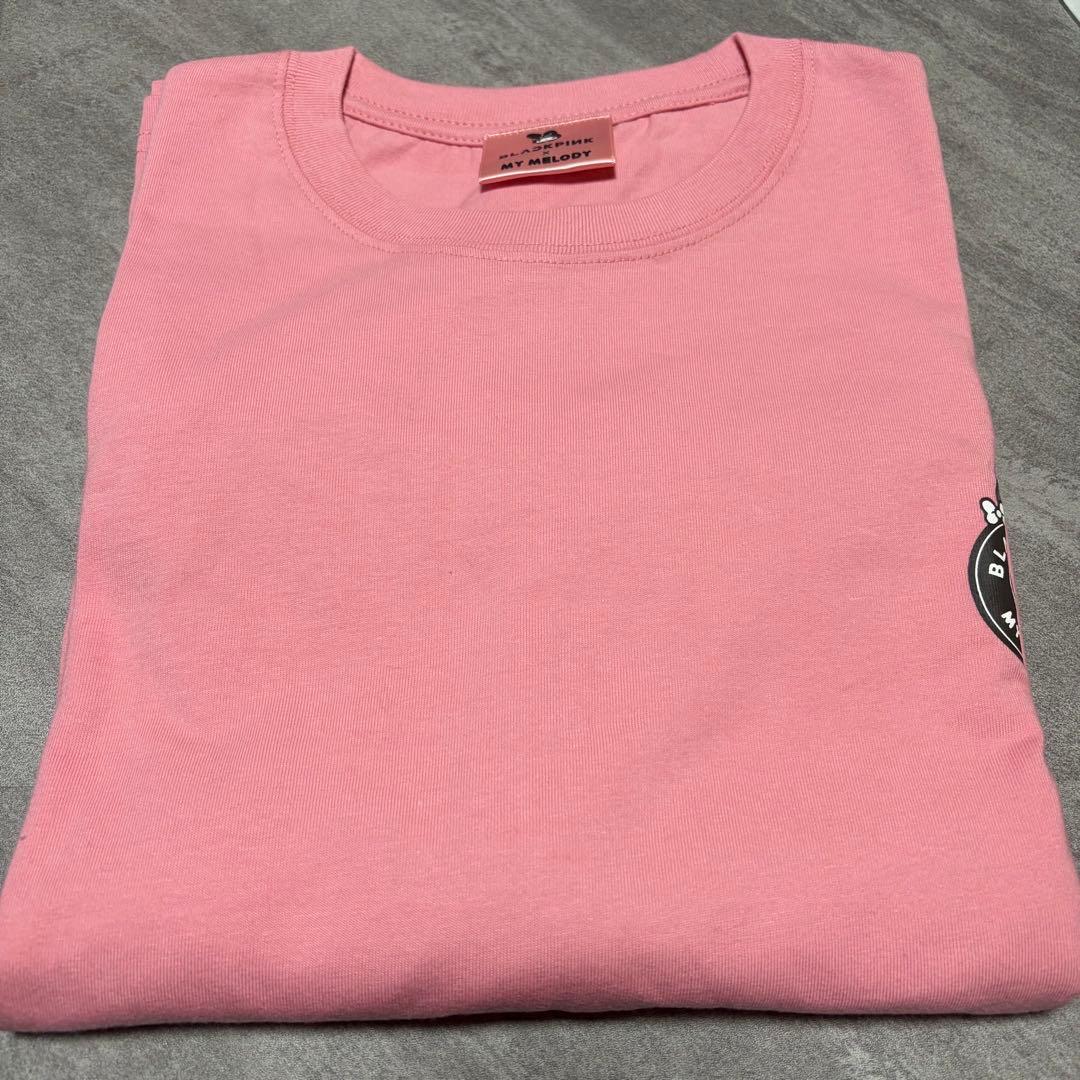 BLACKPINK マイメロディ 長袖レイヤード Tシャツ PINK ピンク