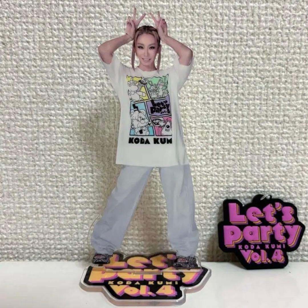倖田來未〜Let's Party Vol. 4〜レツパ エアーくじE アクスタ