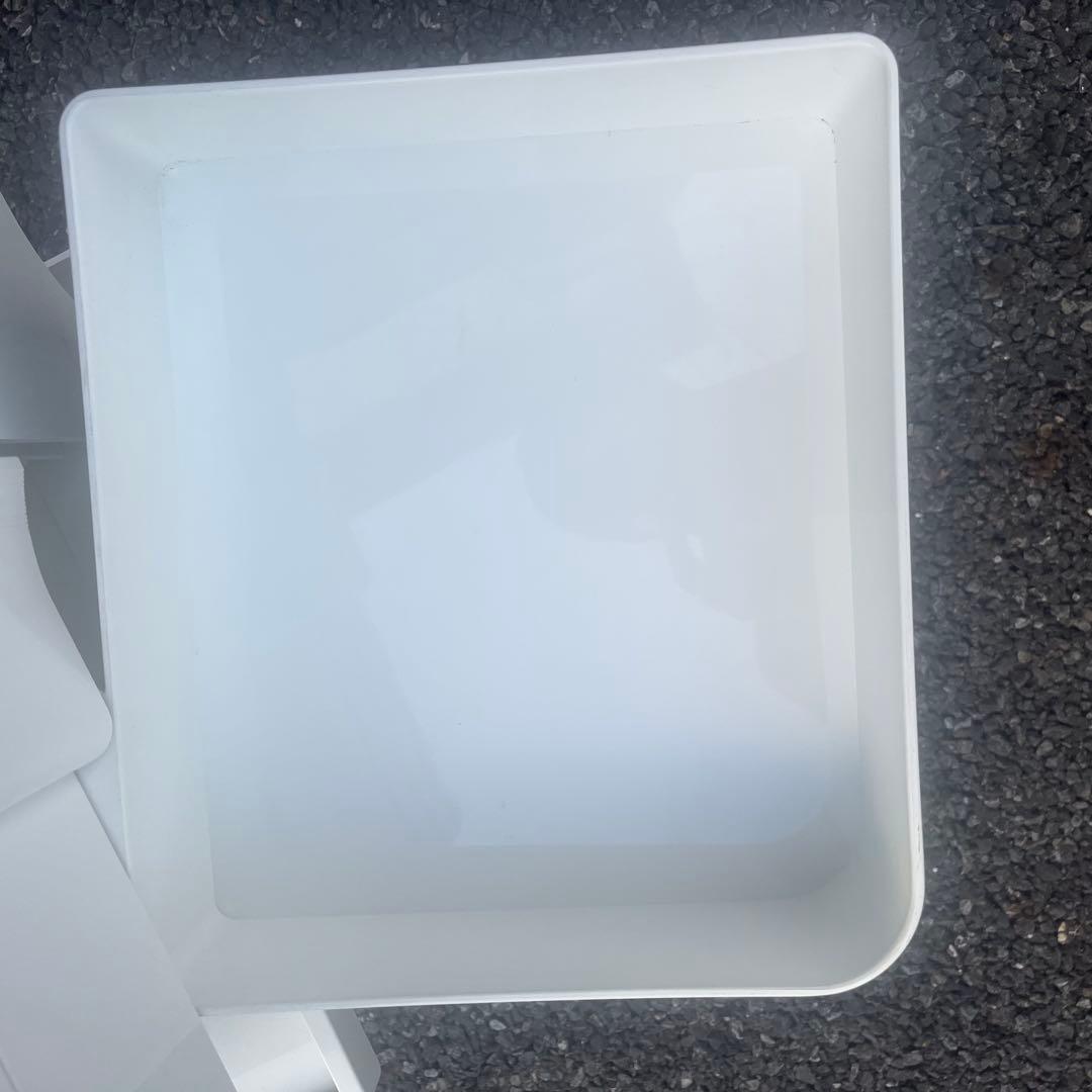 【良品】BOBY WAGON ボビーワゴン 3段5トレイ WHITE