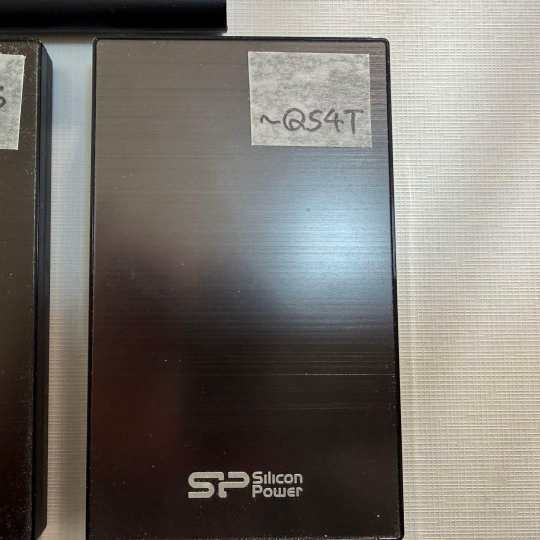 「2.5インチHDD 1TB×2＋2TB 計3台セット｜ケーブル付属｜動作良好」