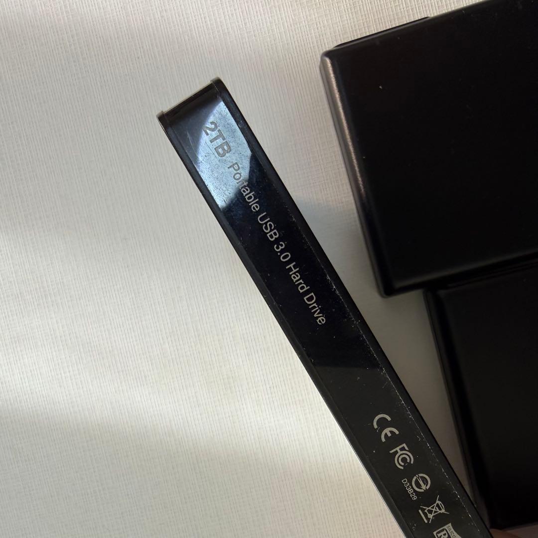 「2.5インチHDD 1TB×2＋2TB 計3台セット｜ケーブル付属｜動作良好」