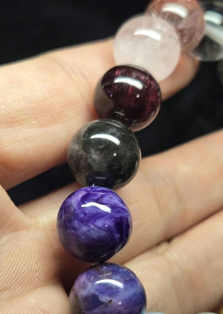 女性向け天然石デザインブレスレット