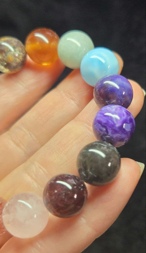 女性向け天然石デザインブレスレット