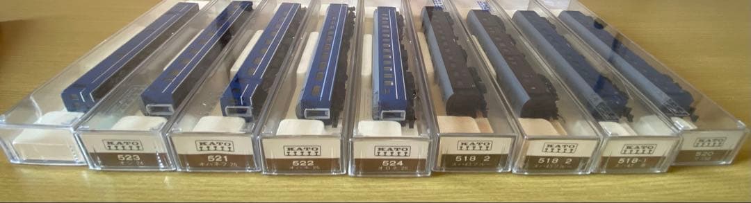 KATO Nゲージ 客車 9両 まとめ売り 中古品