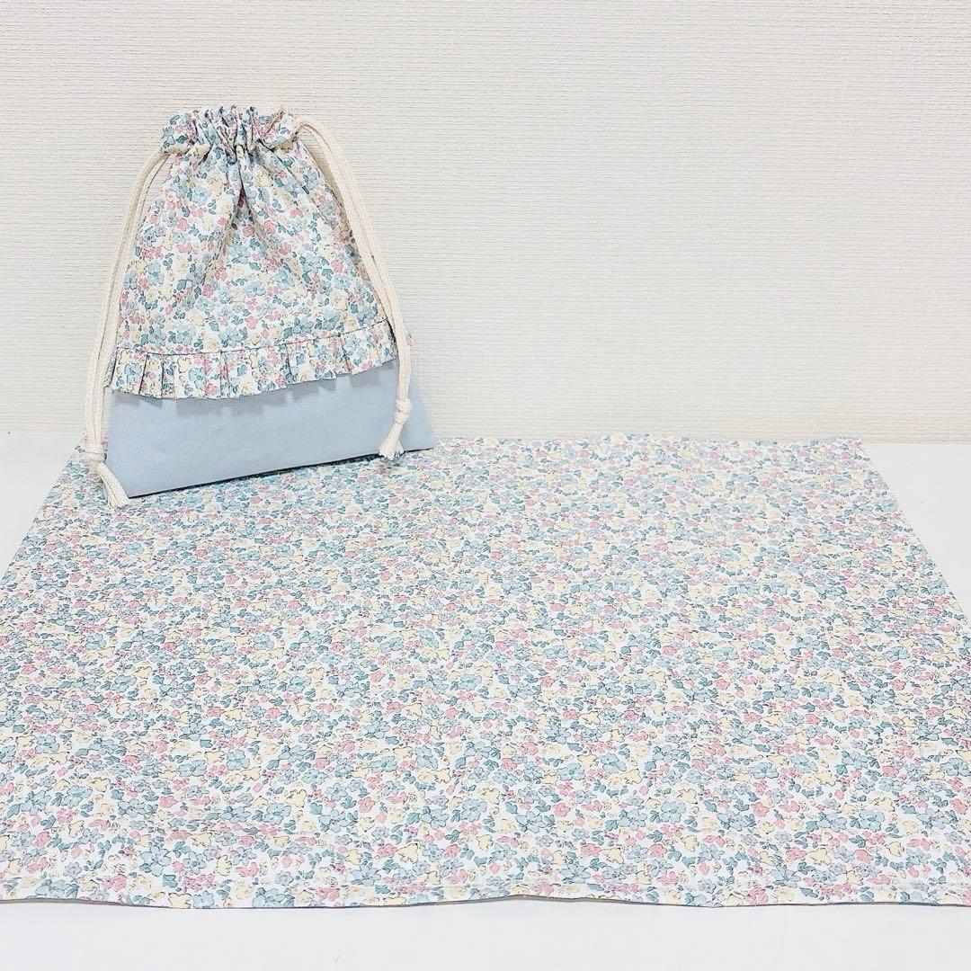 花柄　入園入学5点セット