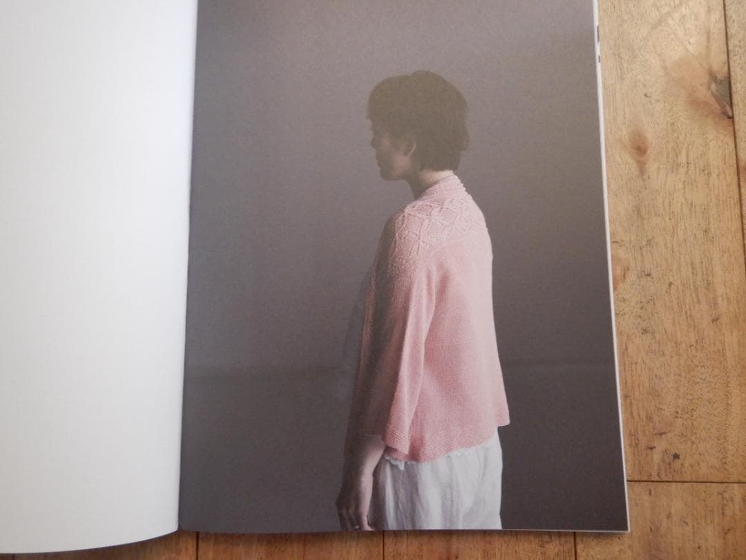 ハンドニット　Bird by amirisu　リネンカーディガン