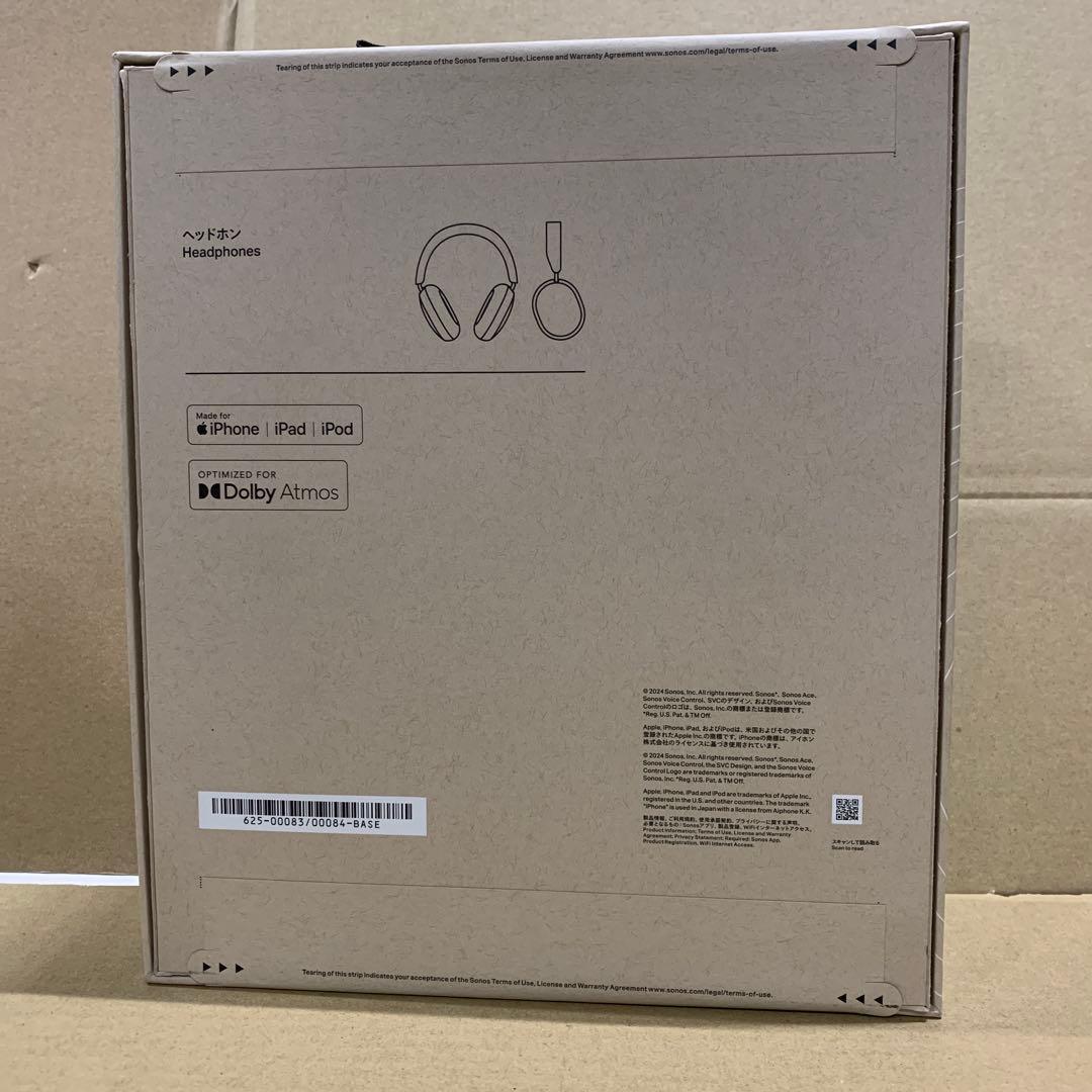 【新品/未開封】Sonos Ace (Black) ヘッドフォン