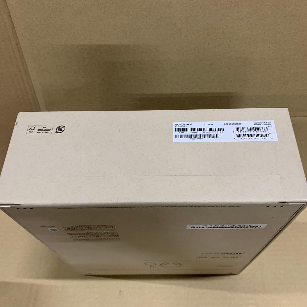 【新品/未開封】Sonos Ace (Black) ヘッドフォン