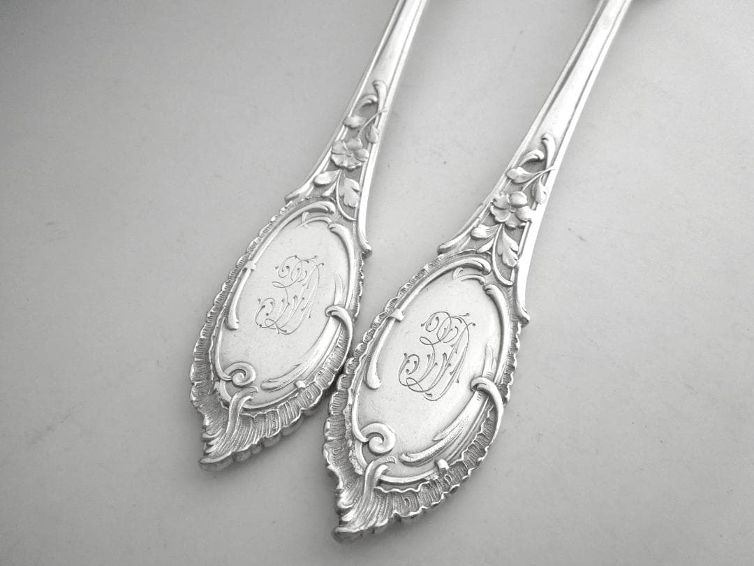 ロシア　シルバースプーン&フォーク 純銀