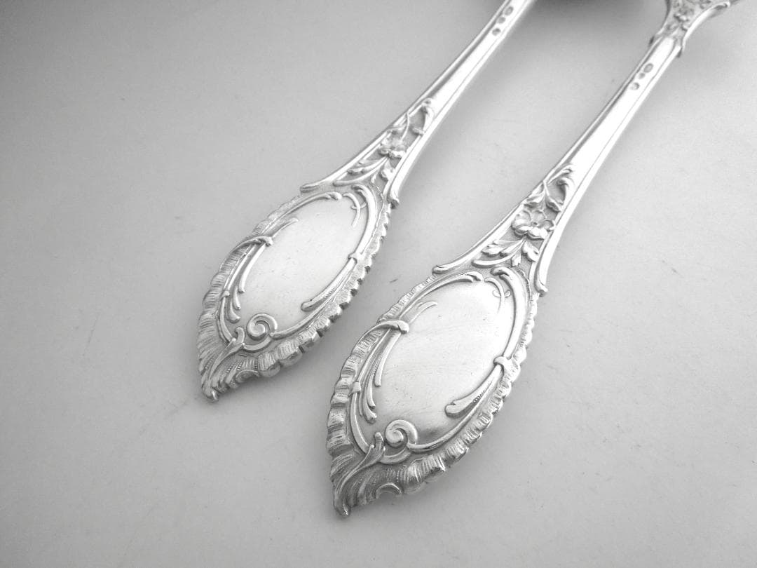 ロシア　シルバースプーン&フォーク 純銀