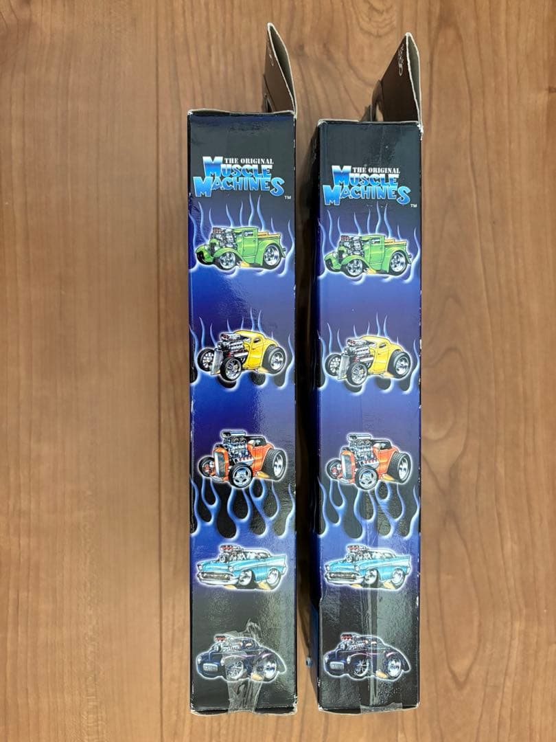 ミニカー 2002 OriginalMuscleMachinesTooHot 5Pack