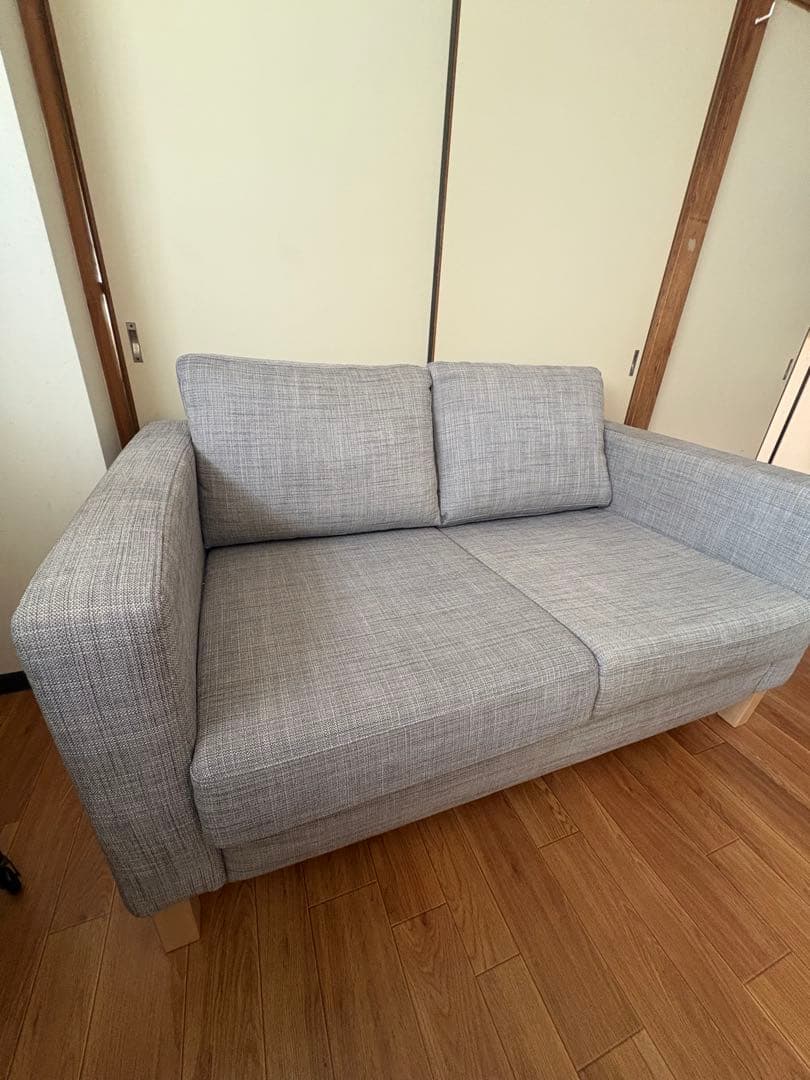 IKEA 2人掛けソファー　KARLSTAD グレー