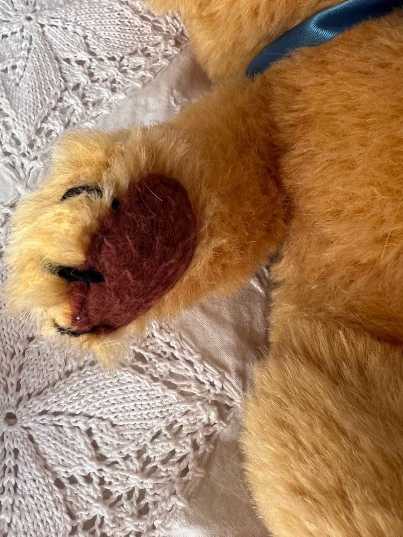 チーキー　メリーソート　ヴィンテージテディベア　アンティーク　モヘア