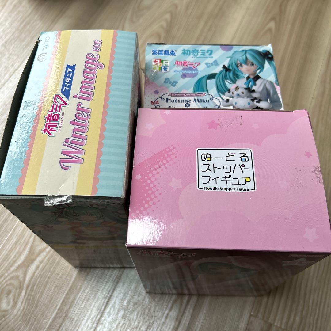 初音ミクフィギュア3個セット