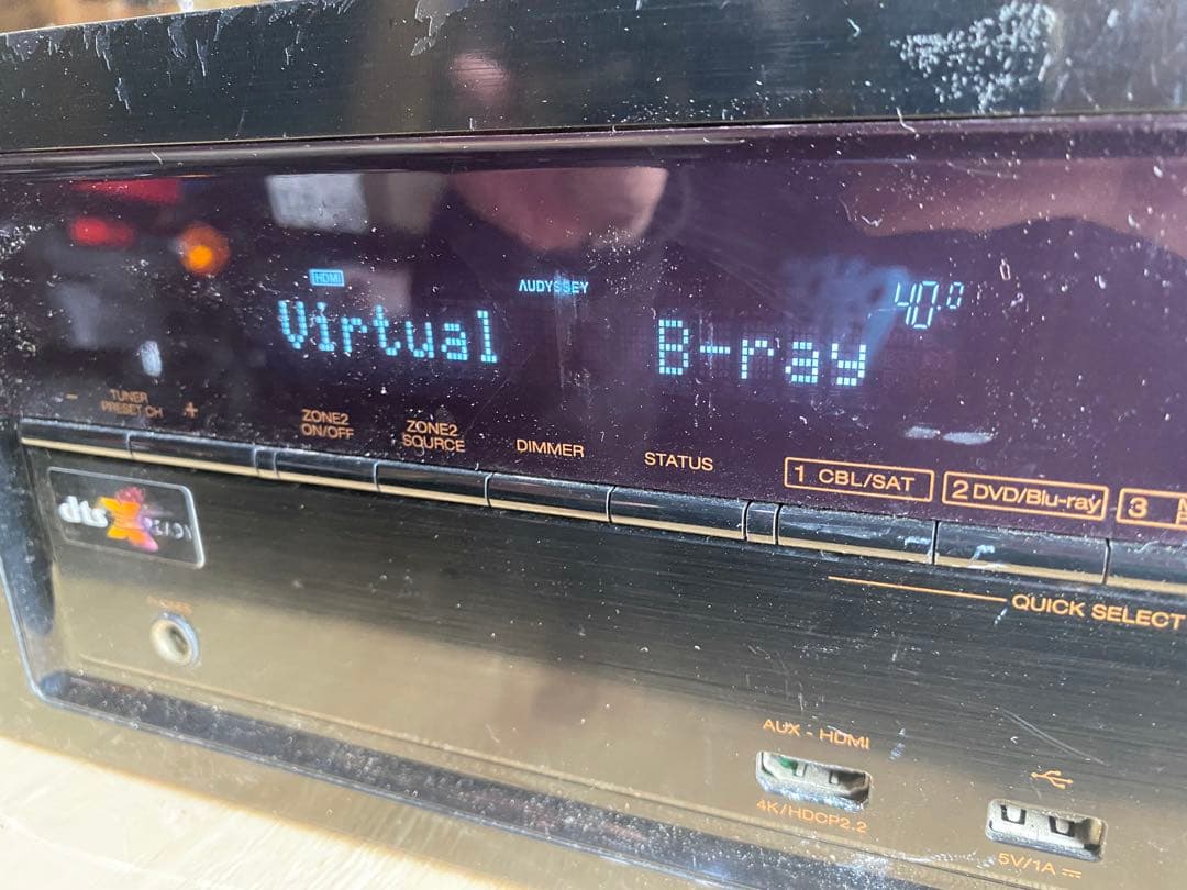 DENON AVR-X1200W AVアンプ　ジャンク品　中古品