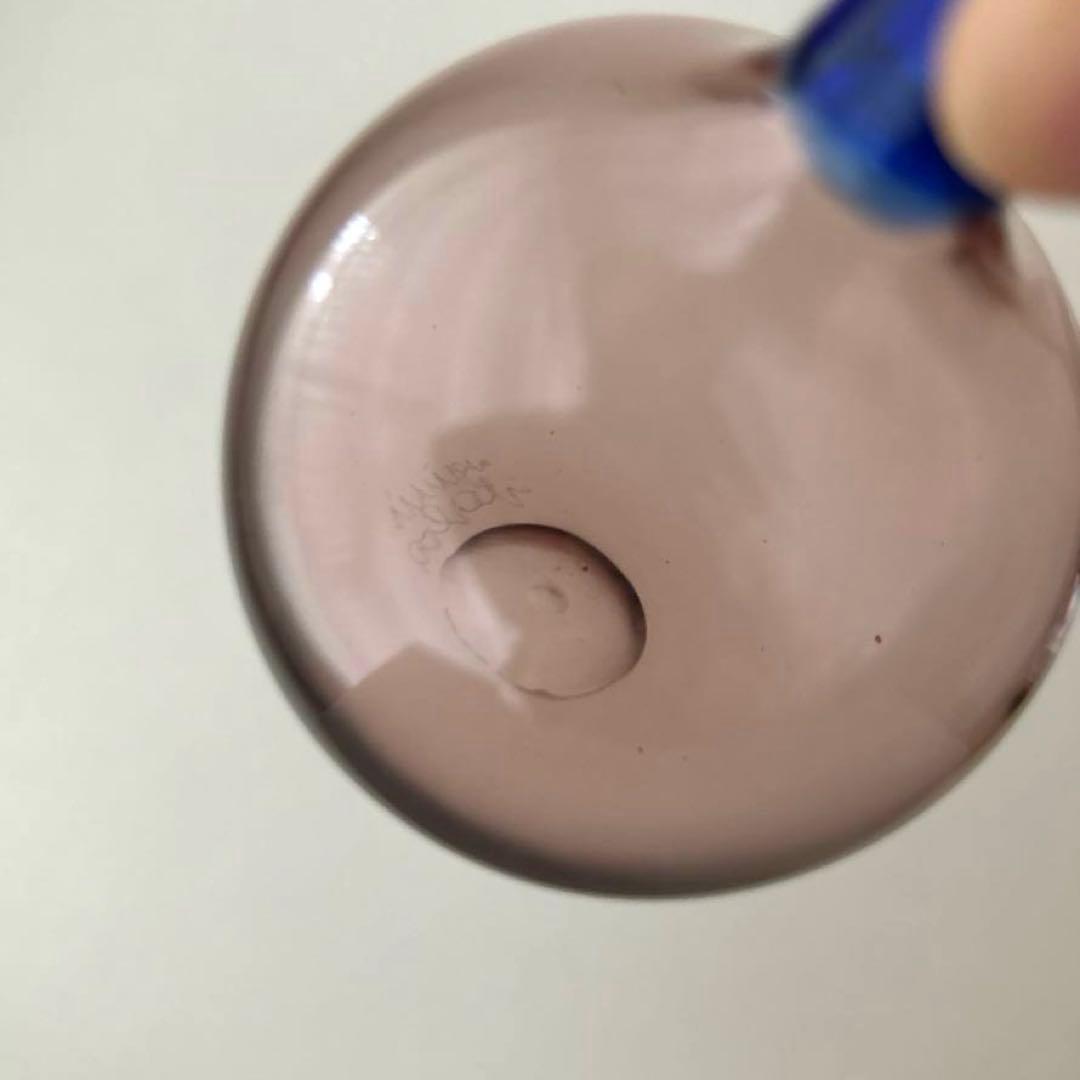 murano venini ベニーニ　フラワーベース　ボトル　一輪挿し