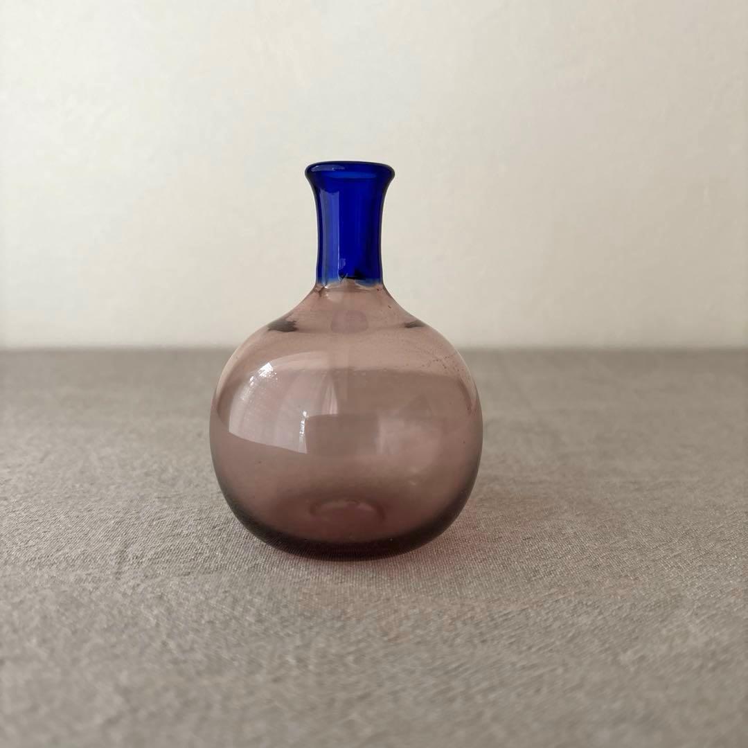 murano venini ベニーニ　フラワーベース　ボトル　一輪挿し