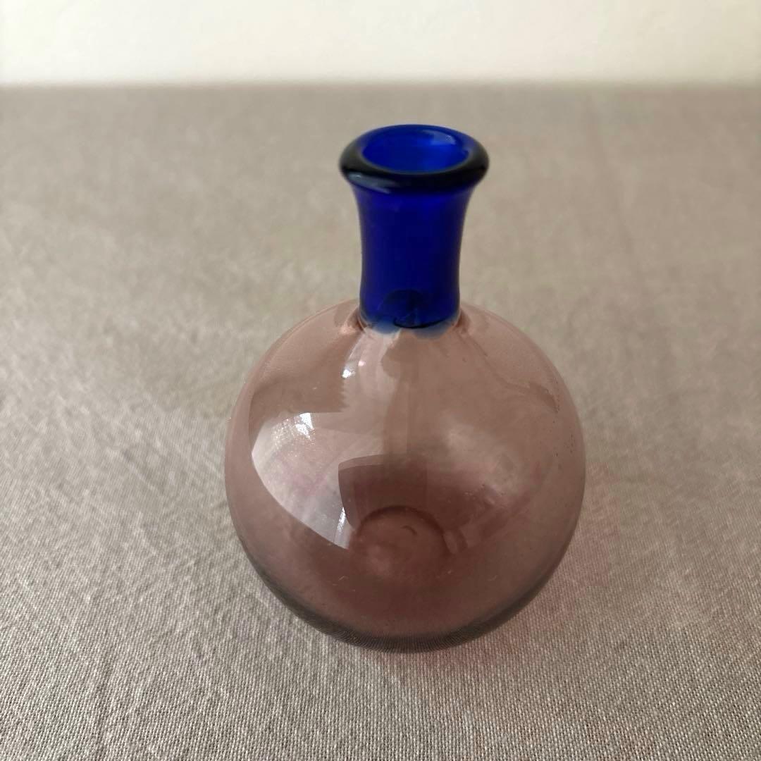 murano venini ベニーニ　フラワーベース　ボトル　一輪挿し