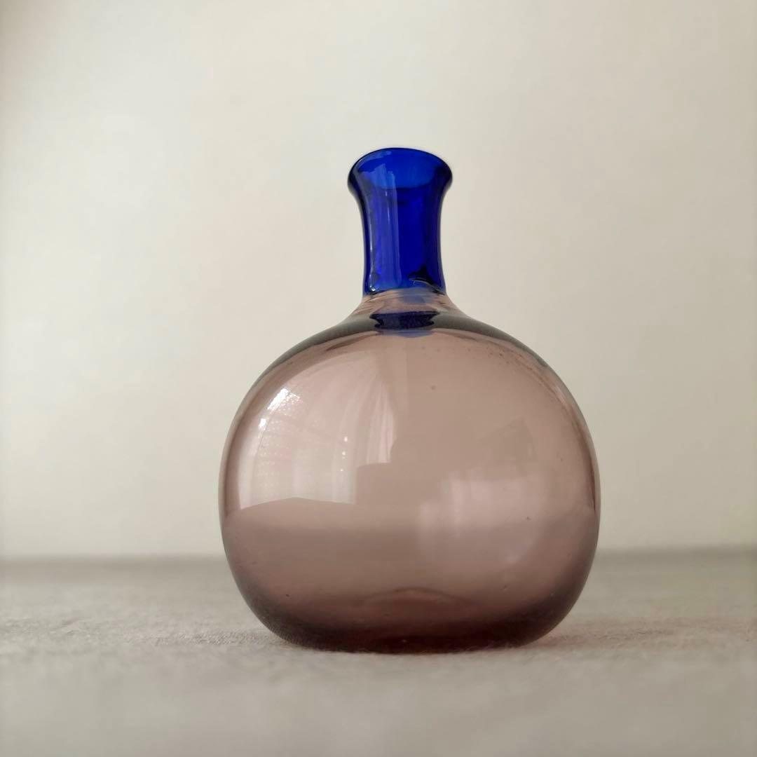 murano venini ベニーニ　フラワーベース　ボトル　一輪挿し