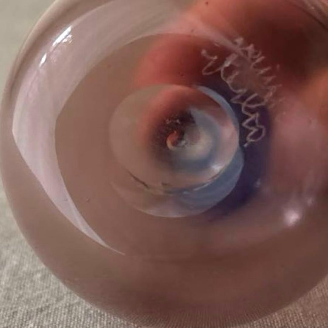 murano venini ベニーニ　フラワーベース　ボトル　一輪挿し