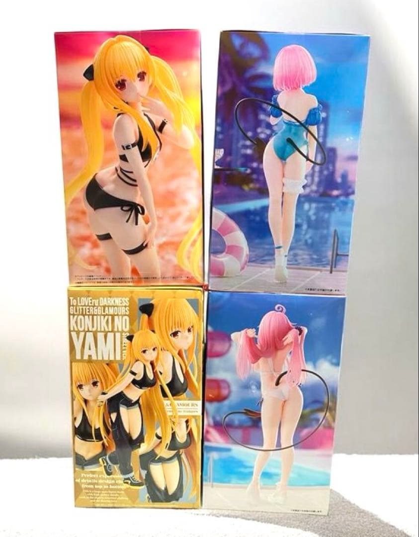 To Love-る　Yami 【２種】 ・モモ・ララ　フィギュア 4体セット