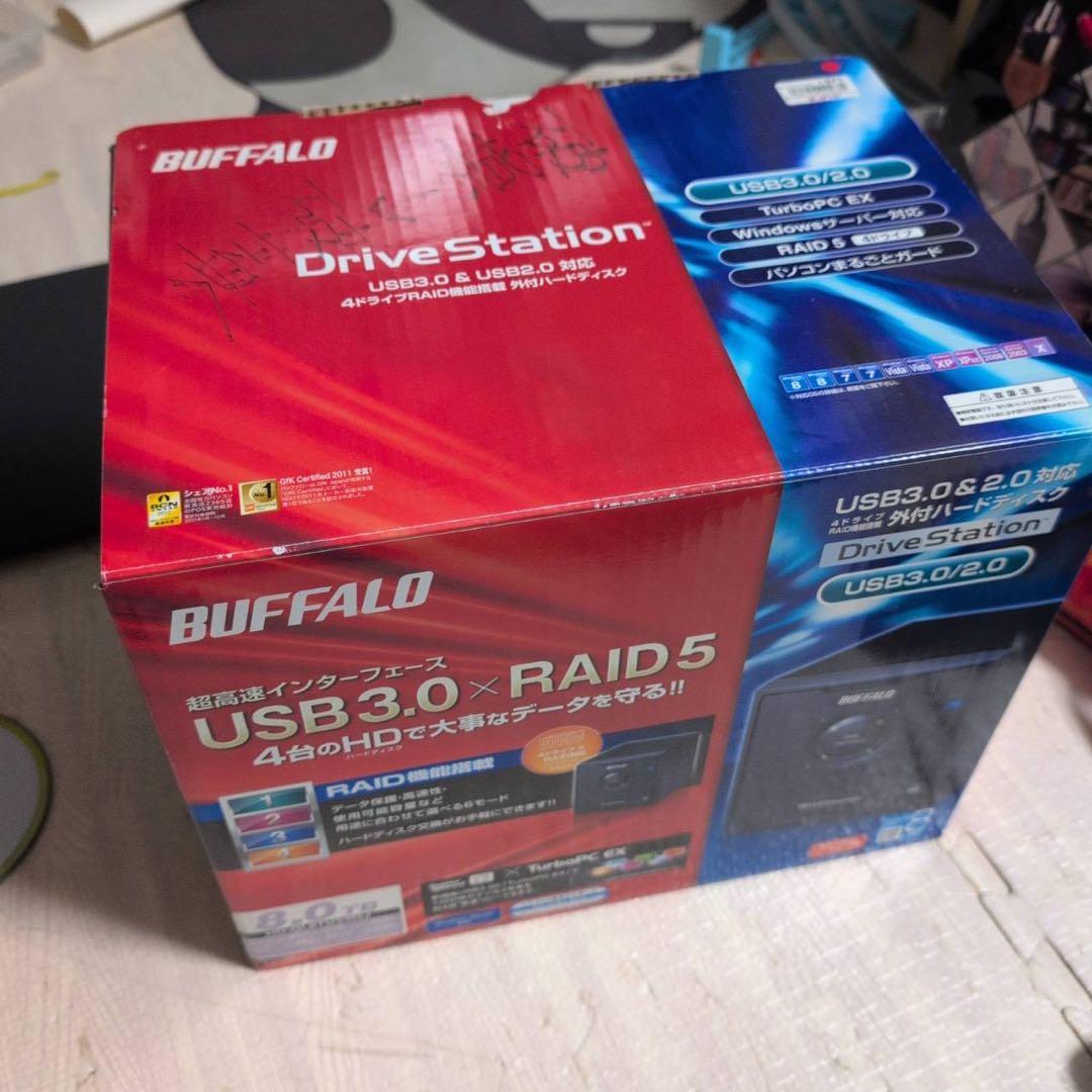 BUFFALO DriveStation HDD 8TB 訳あり
