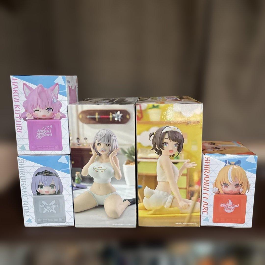ホロライブ　Relax time ひっかけフィギュア　5種セット　まとめ売り