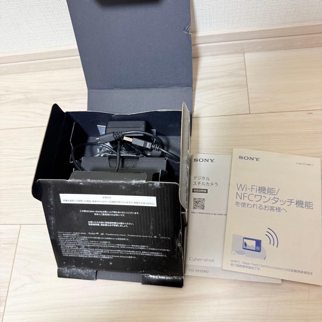 付属品多　美品　SONY DSC-RX100M2　Cyber-shot