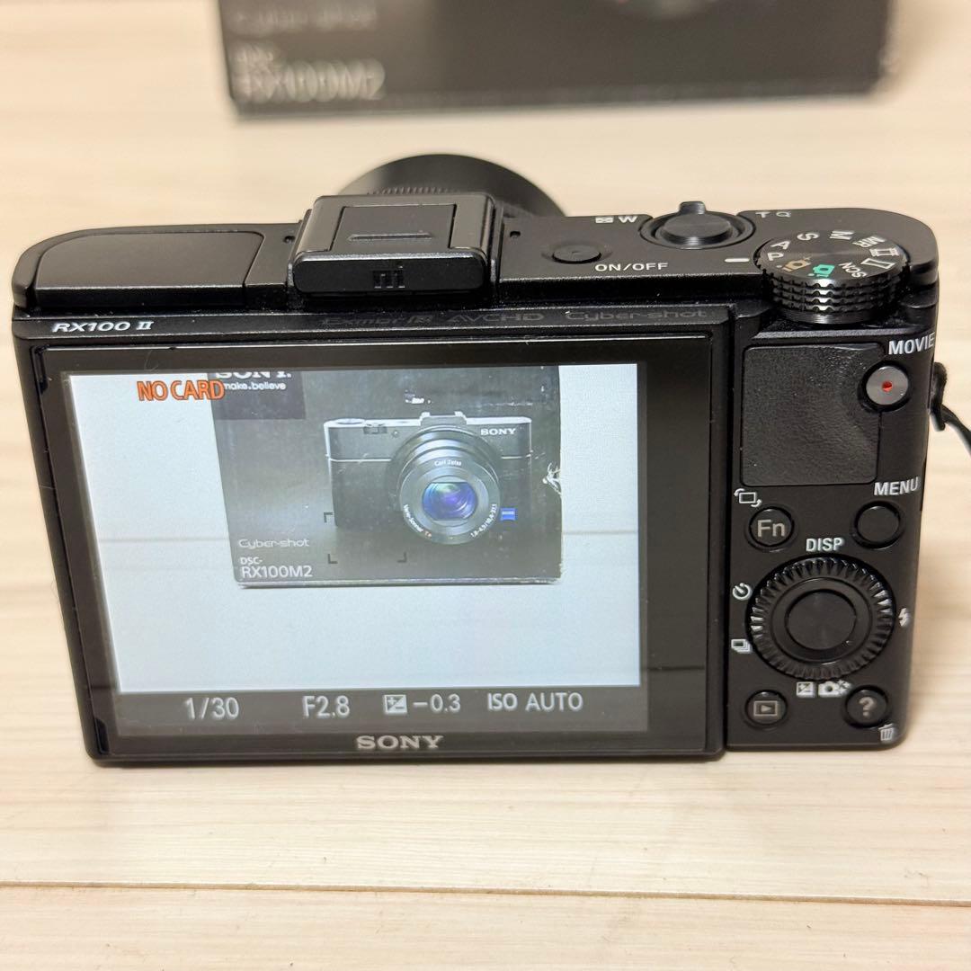 付属品多　美品　SONY DSC-RX100M2　Cyber-shot