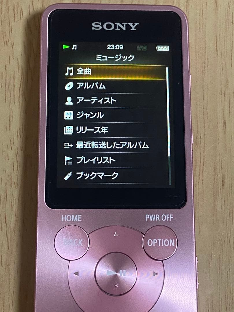 SONY ウォークマン ピンク スピーカー付き