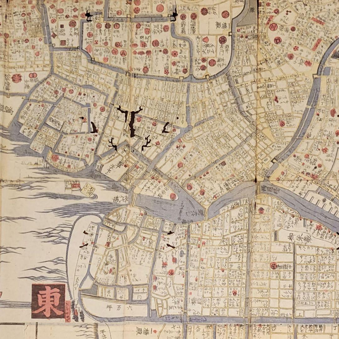 文政六年 江戸絵図