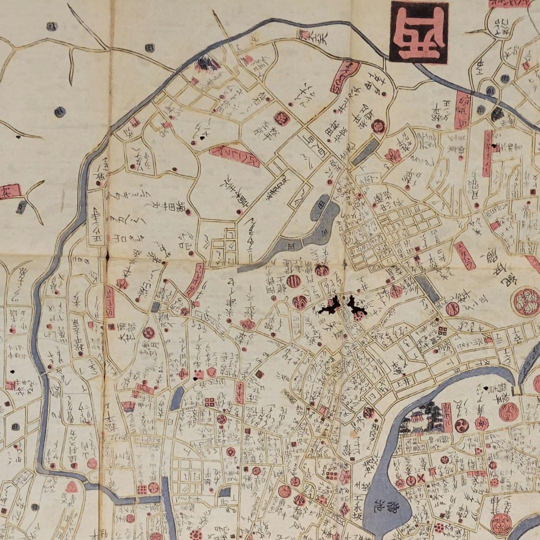 文政六年 江戸絵図