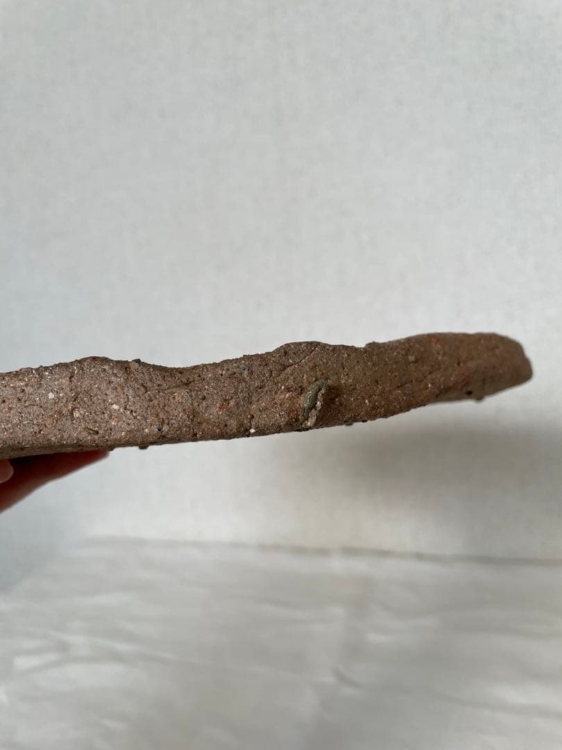 國吉清尚 作　白土　丸板皿